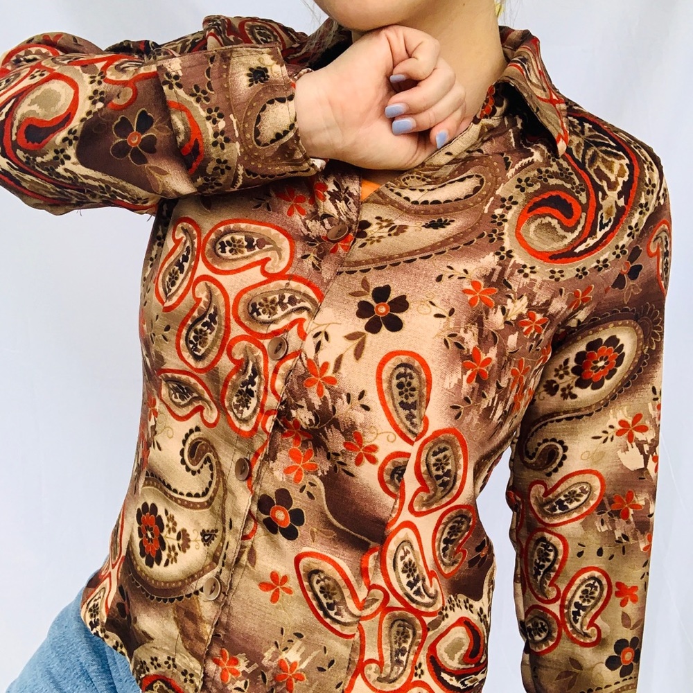 Selene Sport Long sleeve Button Down Shirt